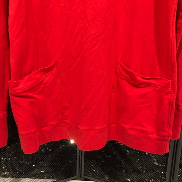 Half Moon Long Turtle Neck Sweater-Like Top - Picture 3 of 4